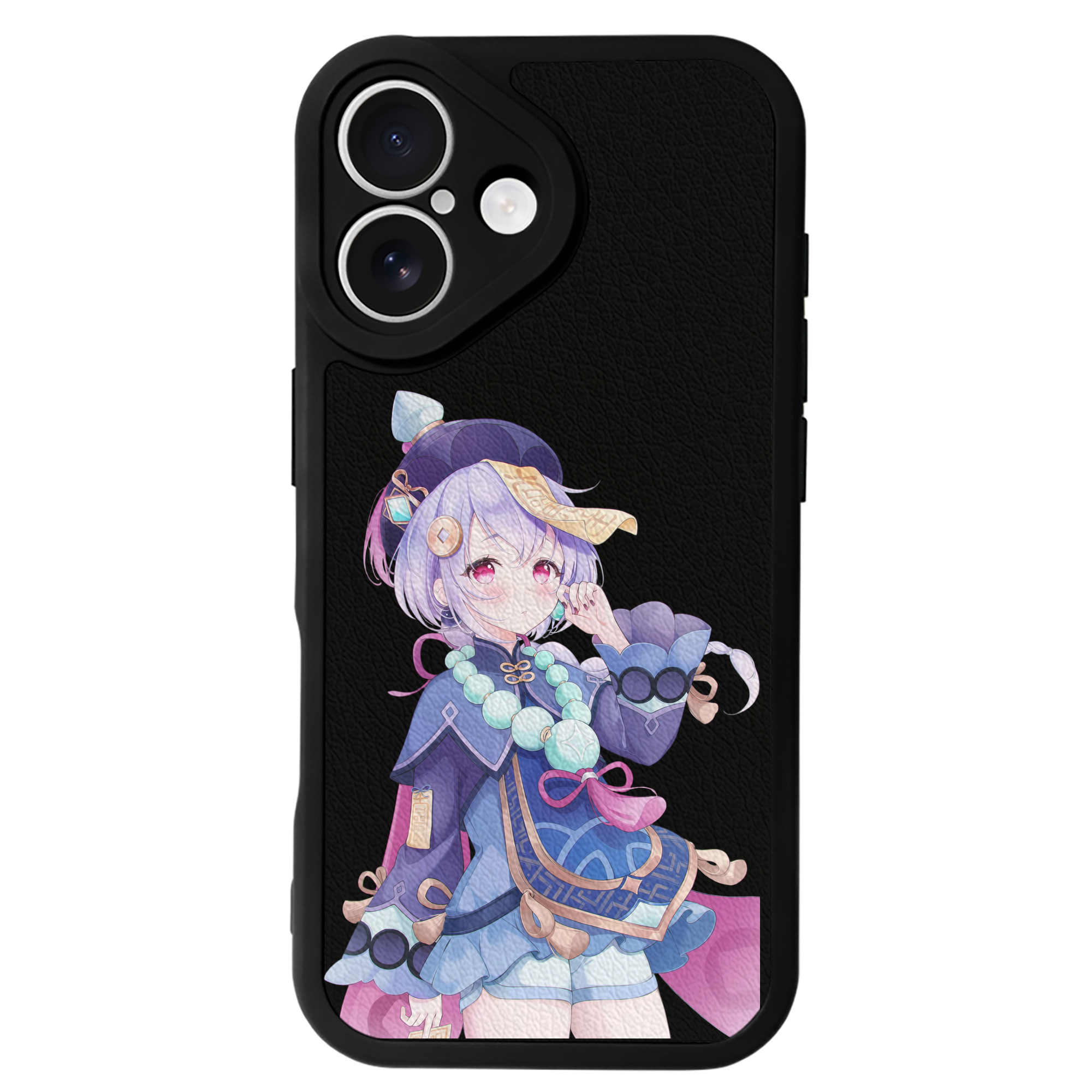 げんし神 七七 なな  genshin Nana 【iPhone 16シリーズ対応】シリコンスマホケース（レザー調） 材質：シリコン
